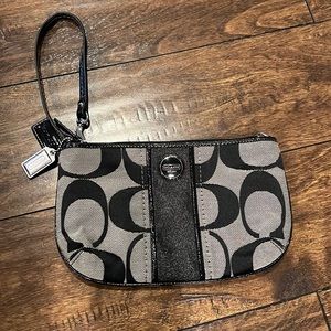 Authentic coach wristlet